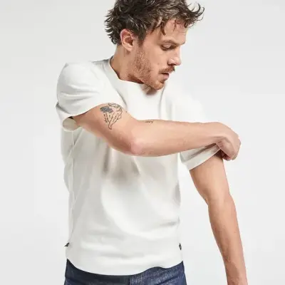 T-shirt homme Isao écru — photo 2