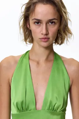 Robe dos nu - Vert — photo 2