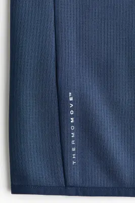 Veste de sport chaude avec capuche ThermoMove™ - Bleu ancien — photo 4