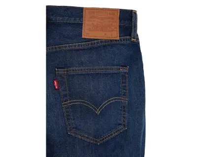 LEVIS 501 HEMMED SHORT Z1350 Bleu — photo 4