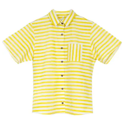 Chemise Penelope yellow stripes – Mamamushi Studio — photo 4