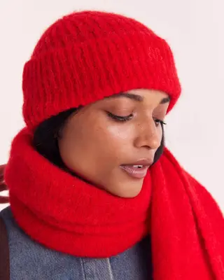 Bonnet Grégoire rouge vif — photo 3