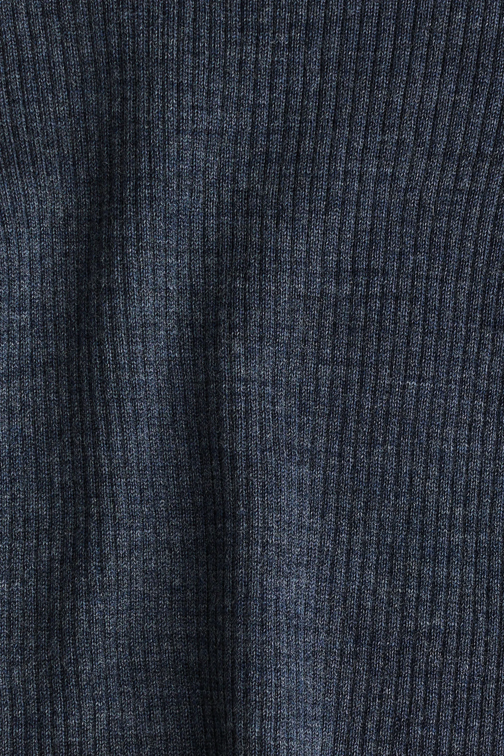 Ensemble 2 pièces en laine mérinos - Bleu marine