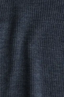 Ensemble 2 pièces en laine mérinos - Bleu marine — photo 1