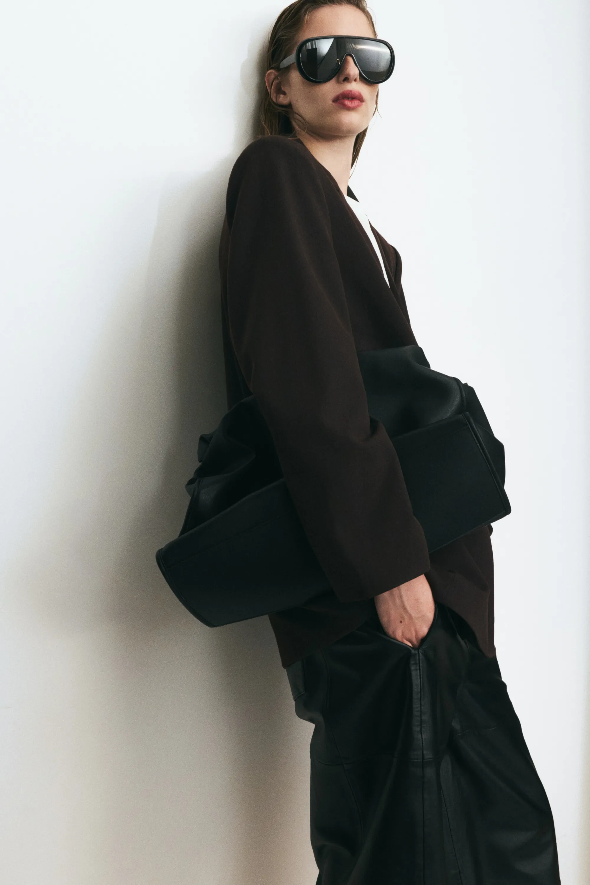 Blazer oversize - Marron foncé