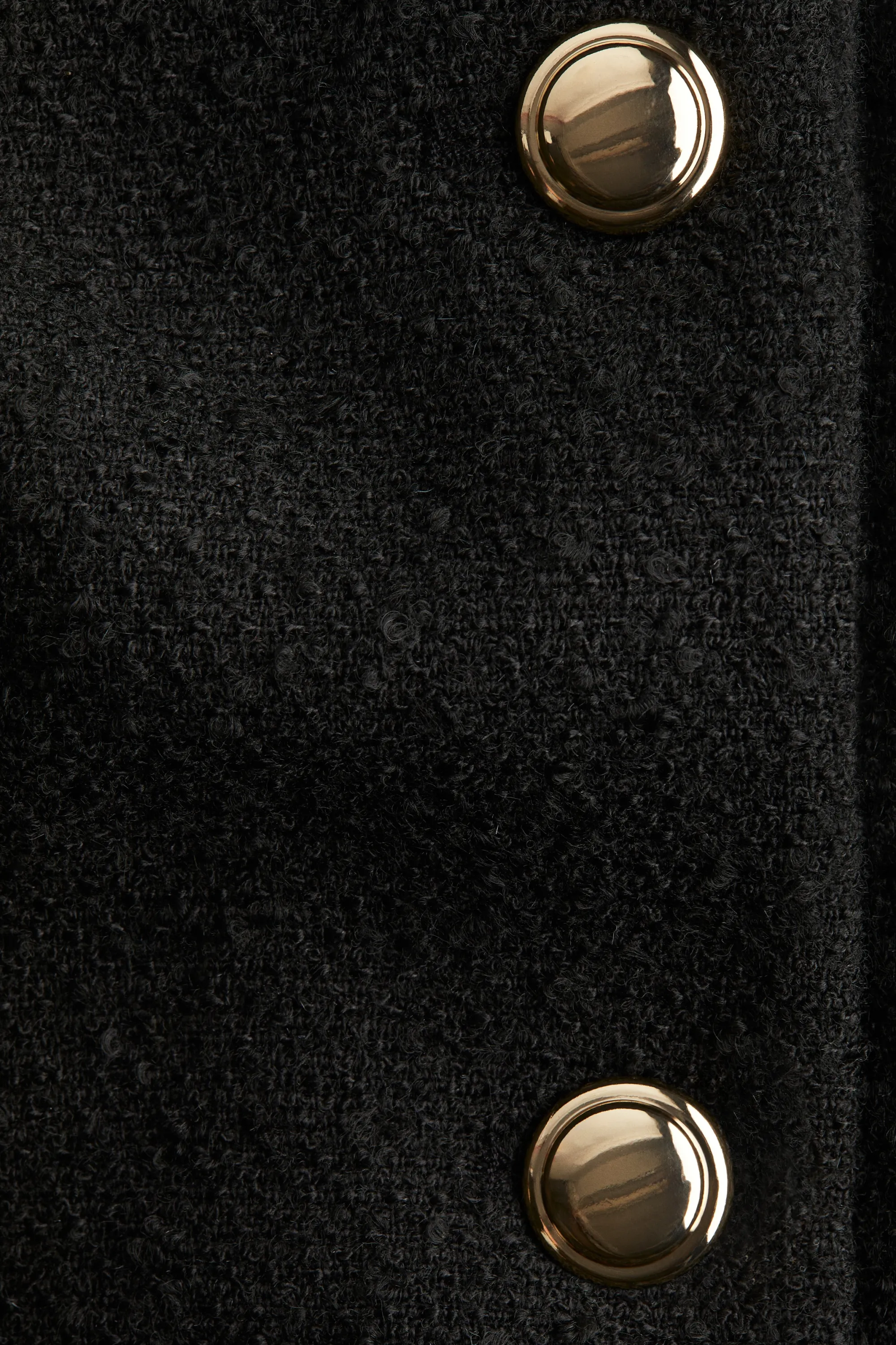 Blazer en bouclette - Noir
