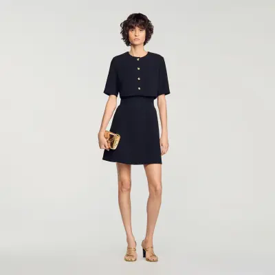 Robe courte 2 en 1