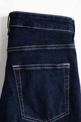 Flared High Jeans - Bleu denim foncé — photo 4