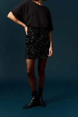 Jupe Jaliza Noir — photo 1