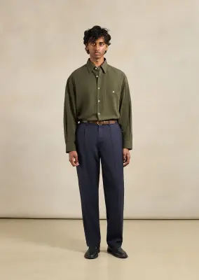 One pleat trousers — photo 1