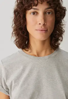 Le t-shirt classique - Gris clair — photo 5