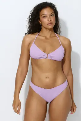 Bas de maillot string - Violet clair — photo 2