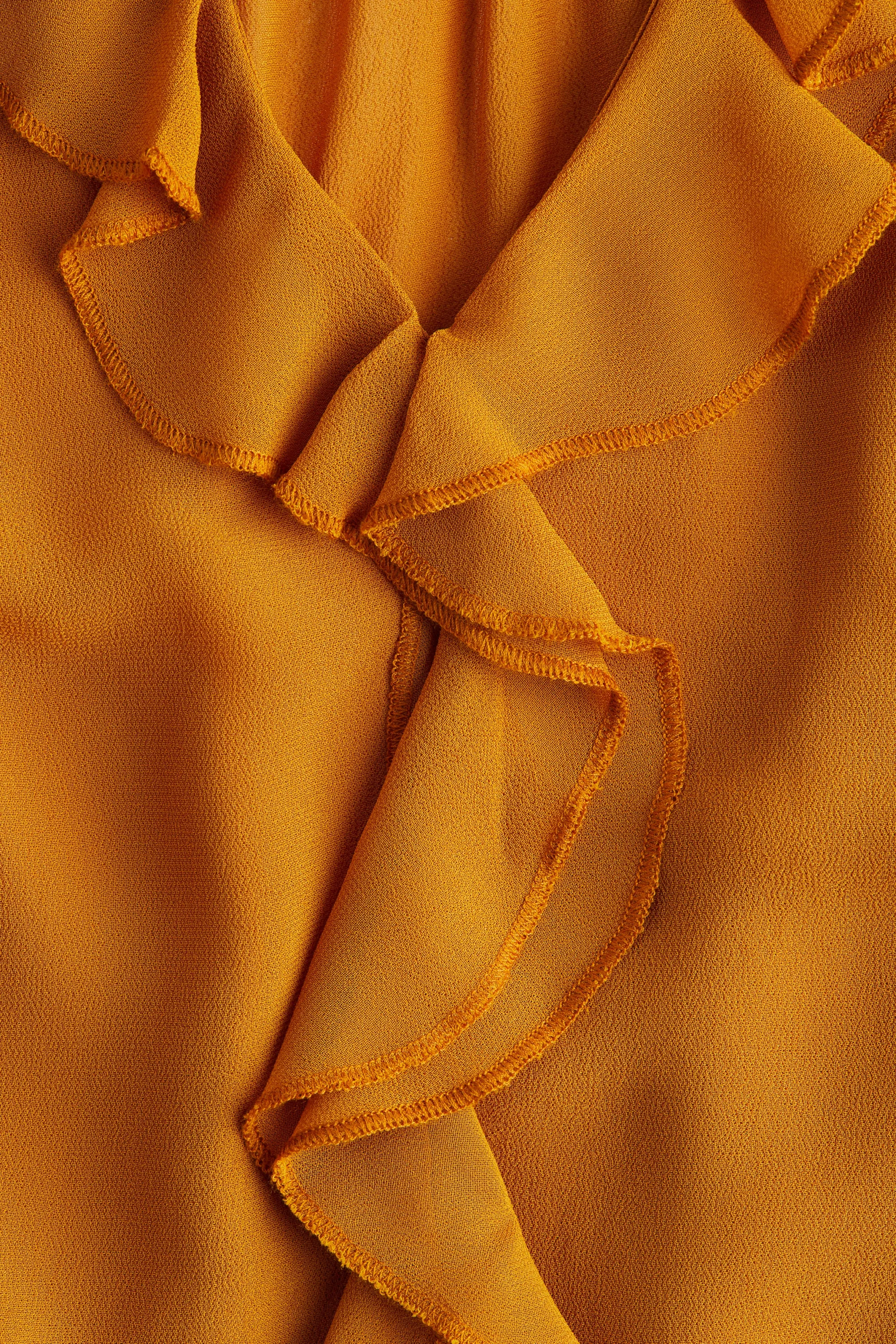 Blouse en mousseline - Orange
