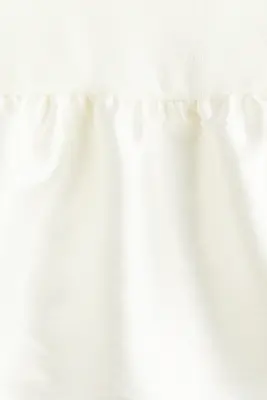 Top avec nœud - Crème — photo 4