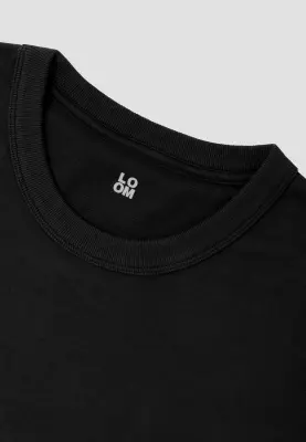 Le t-shirt heavyweight - Noir — photo 3