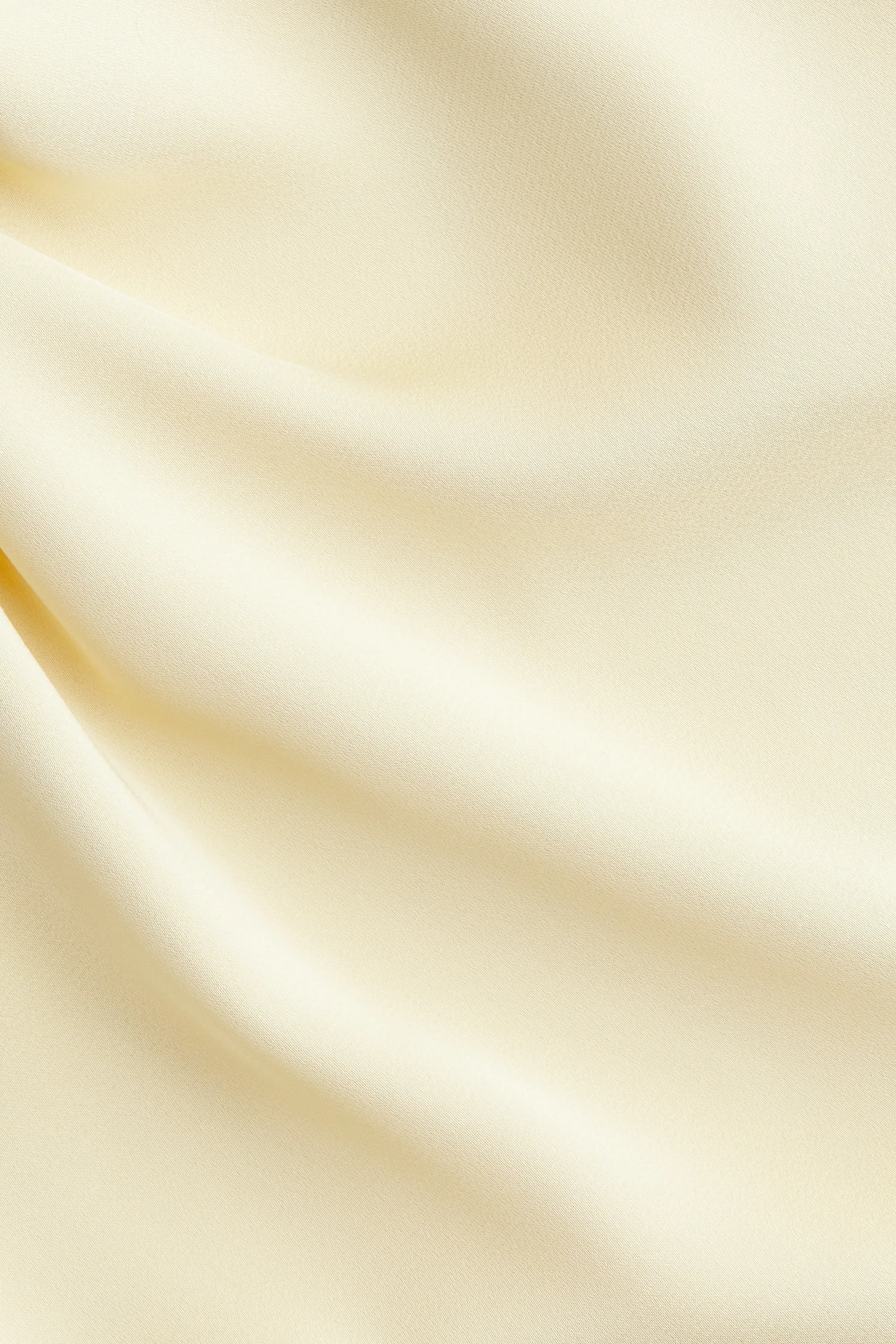 Robe maxi avec détail à nouer - Jaune clair