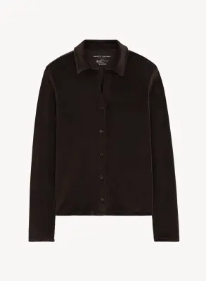 Chemise en coton organique, modal et élasthanne — photo 4