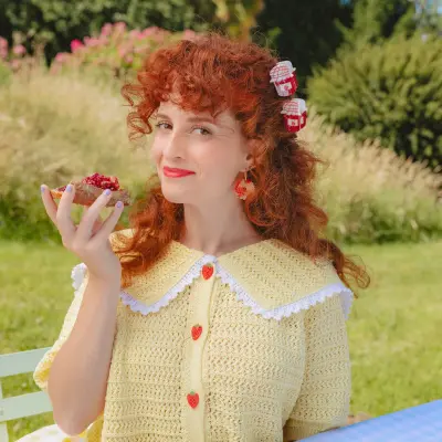 Kit boutons Fraise Coucou Suzette — photo 2