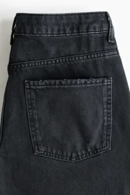 Baggy Low Waist Jeans - Noir denim — photo 4