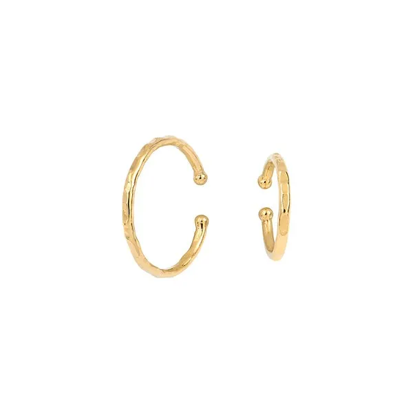 Ear cuff Illusion doré 2 cm – BDM Studio
