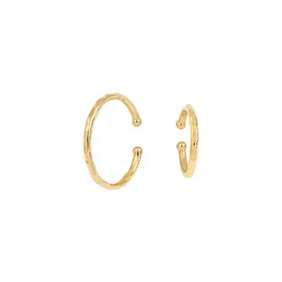 Ear cuff Illusion doré 2 cm – BDM Studio — photo 1