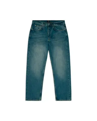 Patta Whiskers Denim Pants Dark Blue Denim — photo 1