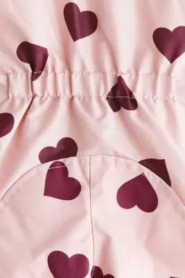 Combinaison déperlante - Rose clair/cœurs — photo 7