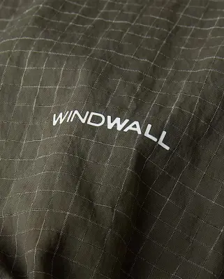 HKE Utility Wind Jacket New Taupe Green Homme — photo 5