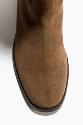 Bottes en cuir - Beige ancien — photo 2