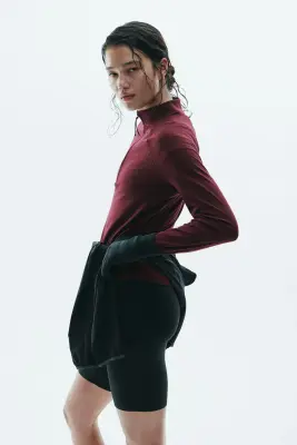 Top de running DryMove™ - Rouge cerise — photo 4