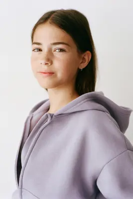 Hoodie de sport Regular Fit - Lilas ancien — photo 2