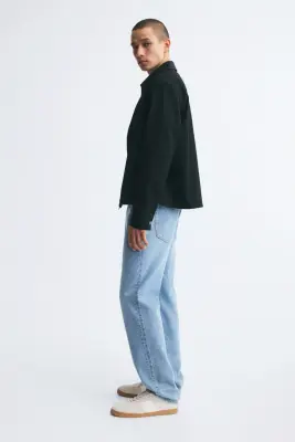 Straight Regular Jeans - Bleu denim clair — photo 4