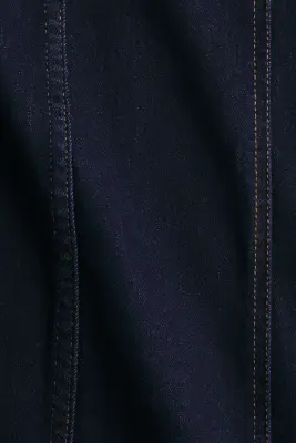 Robe sans manches en denim - Bleu denim foncé — photo 4