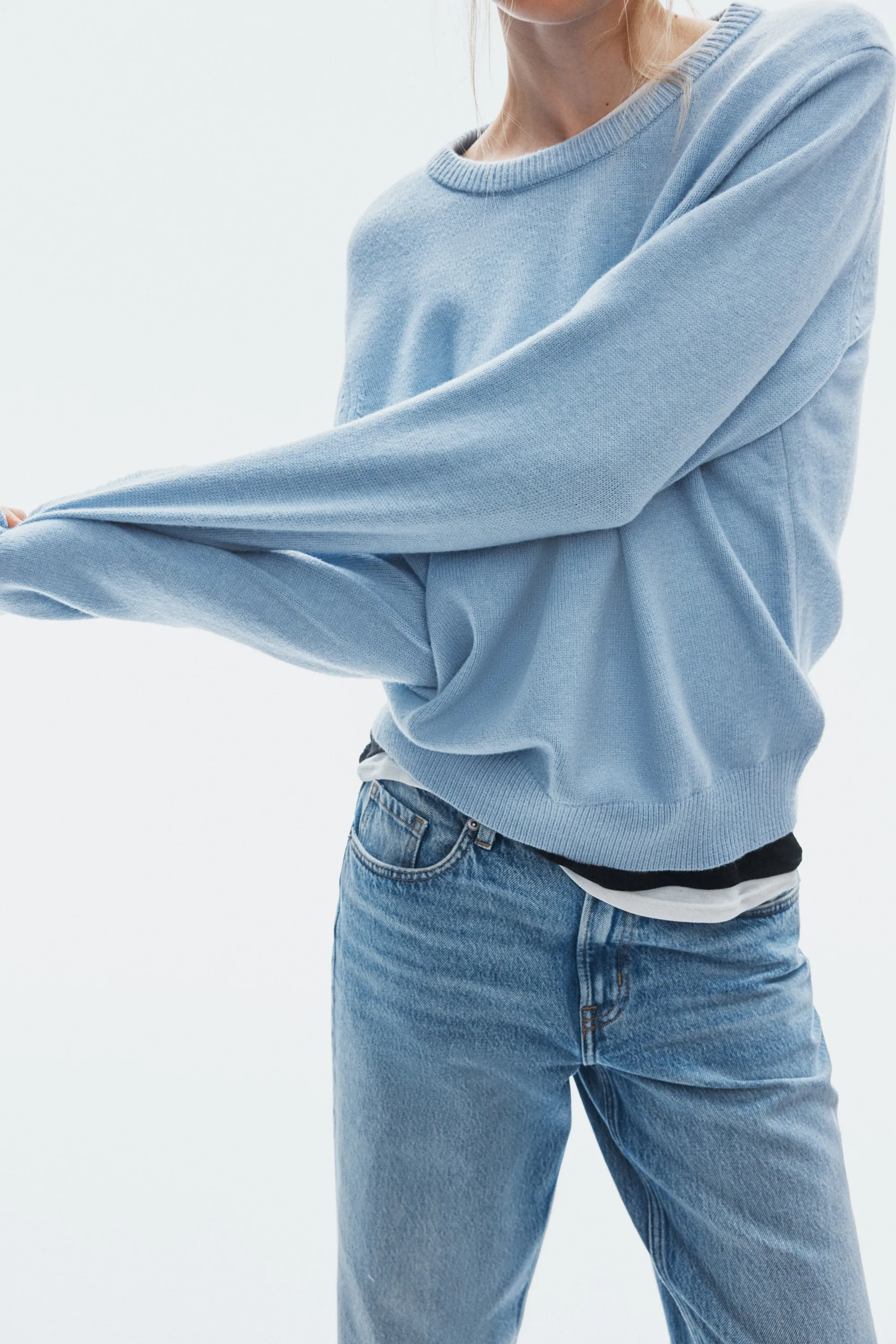 Pull - Bleu clair