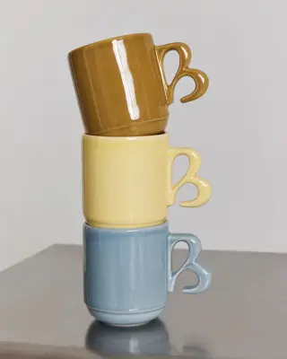 Mug jaune — photo 2