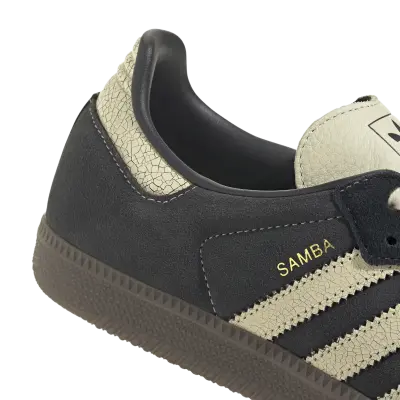 Adidas Samba OG Carbon Warm Vanilla — photo 5