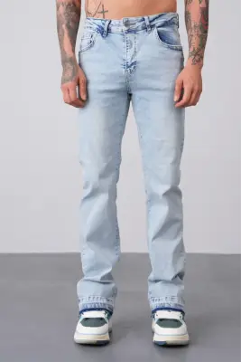 JEAN ZIPPED LL2000271 - BLUE — photo 1