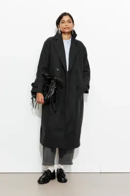 Manteau long croisé Femme — photo 2