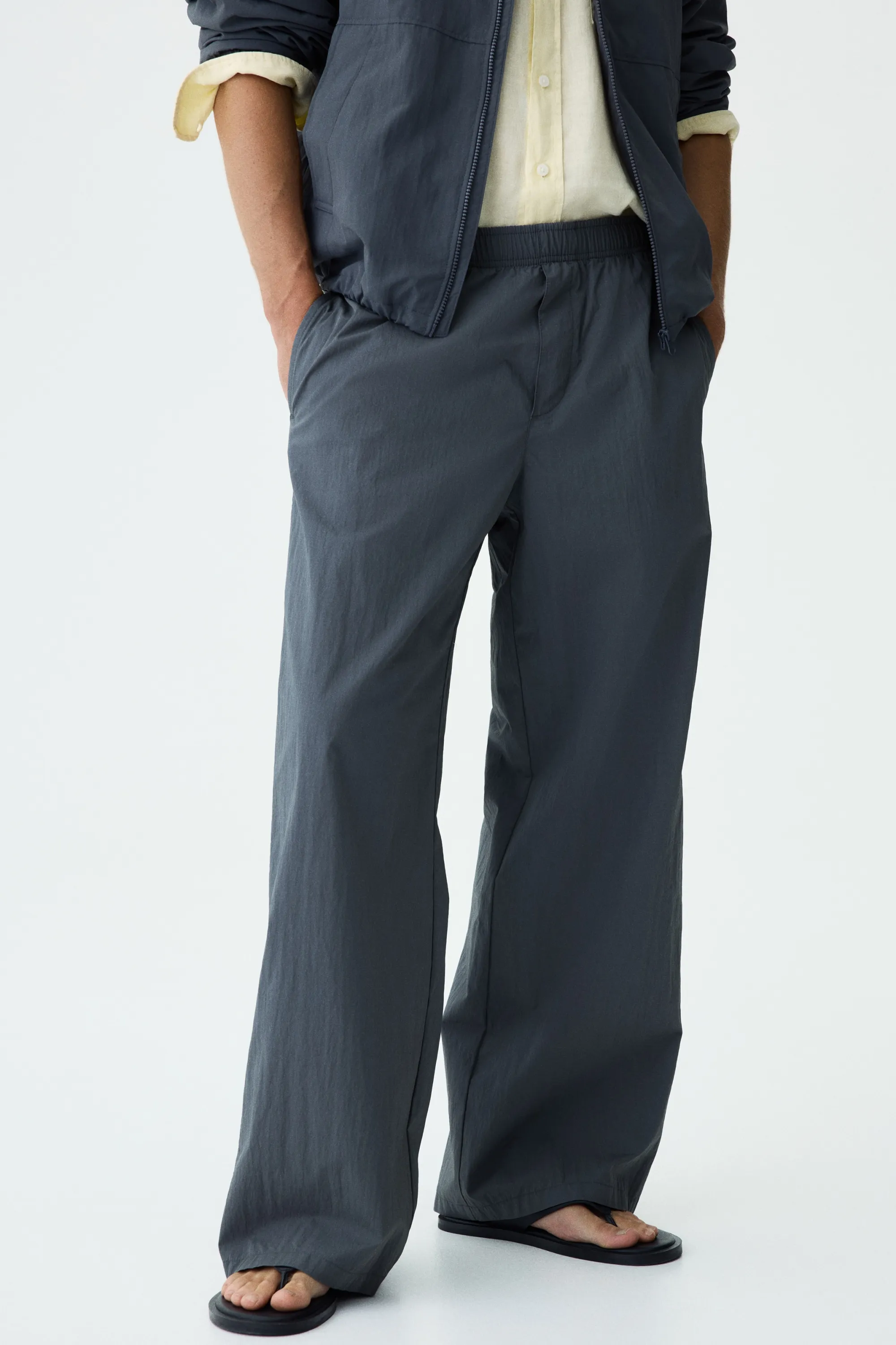 Pantalon de survêtement Loose Fit - Gris foncé