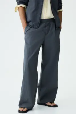 Pantalon de survêtement Loose Fit - Gris foncé — photo 1