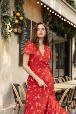 Arlette Wrap Dress — photo 2