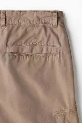 Pantalon cargo Regular Fit - Beige — photo 1