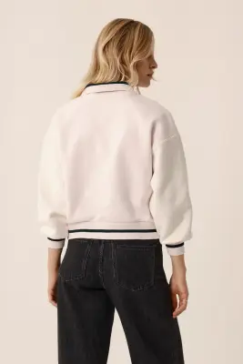Sweat Joeko Creme/Arctique — photo 5