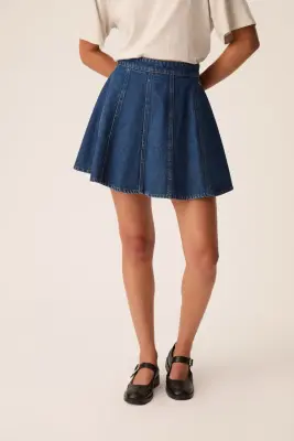 Jupe Lunise Dark Indigo — photo 2