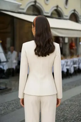 Eline Jacket - White — photo 5
