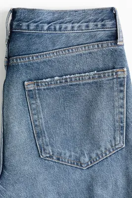 Straight Regular Waist Jeans - Bleu denim clair — photo 5