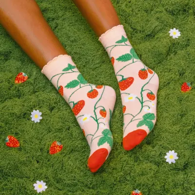 Chaussettes Fraisier Coucou Suzette