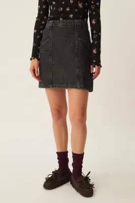 Jupe Loumia Noir Stone — photo 2