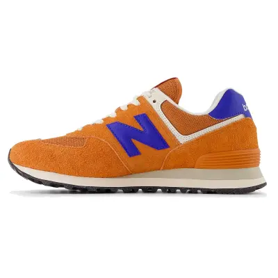 NEW BALANCE U574 Orange Bleu — photo 4