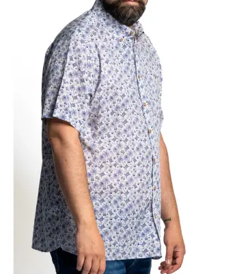MAXFORT CHEMISE Imprimé Bleu — photo 3